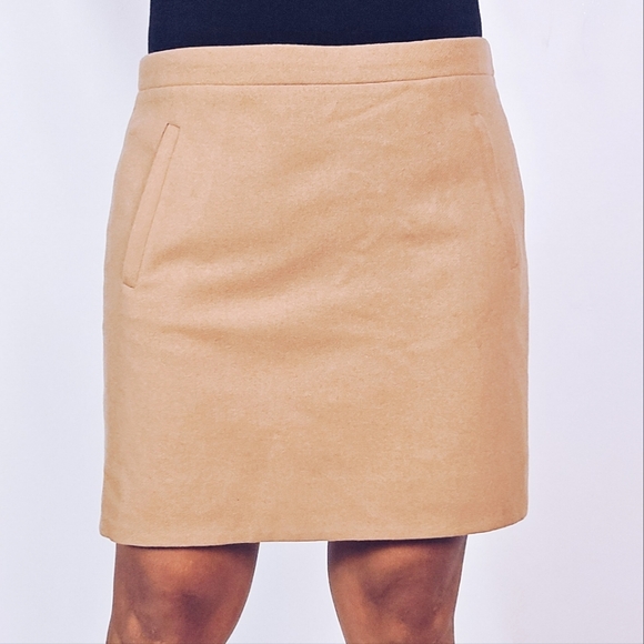 J. Crew Wool Blend Mini Skirt - Picture 3 of 8